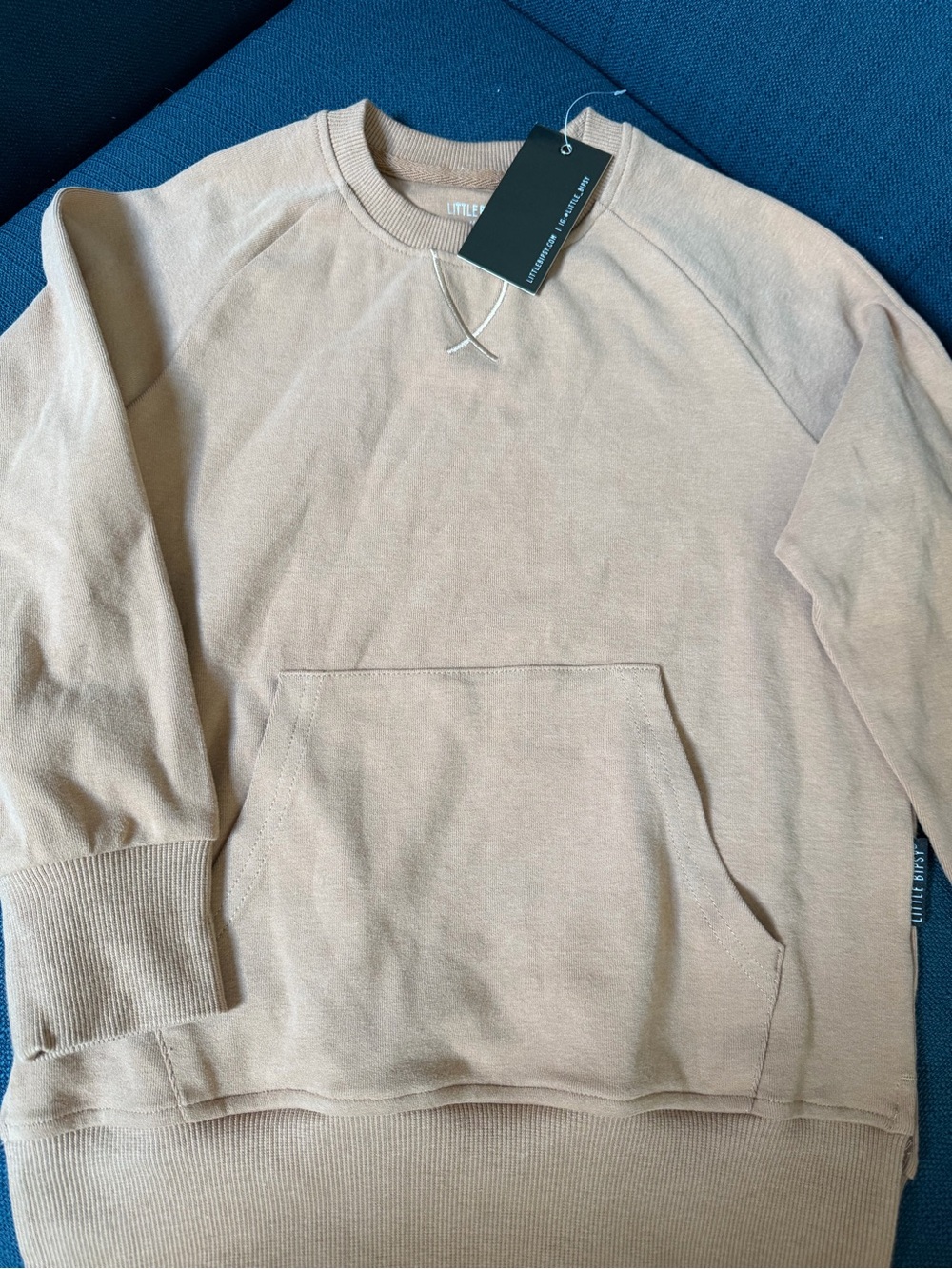 NWT LITTLE BIPSY Carmel Classic Pullover Sweatshirt 5T/6T